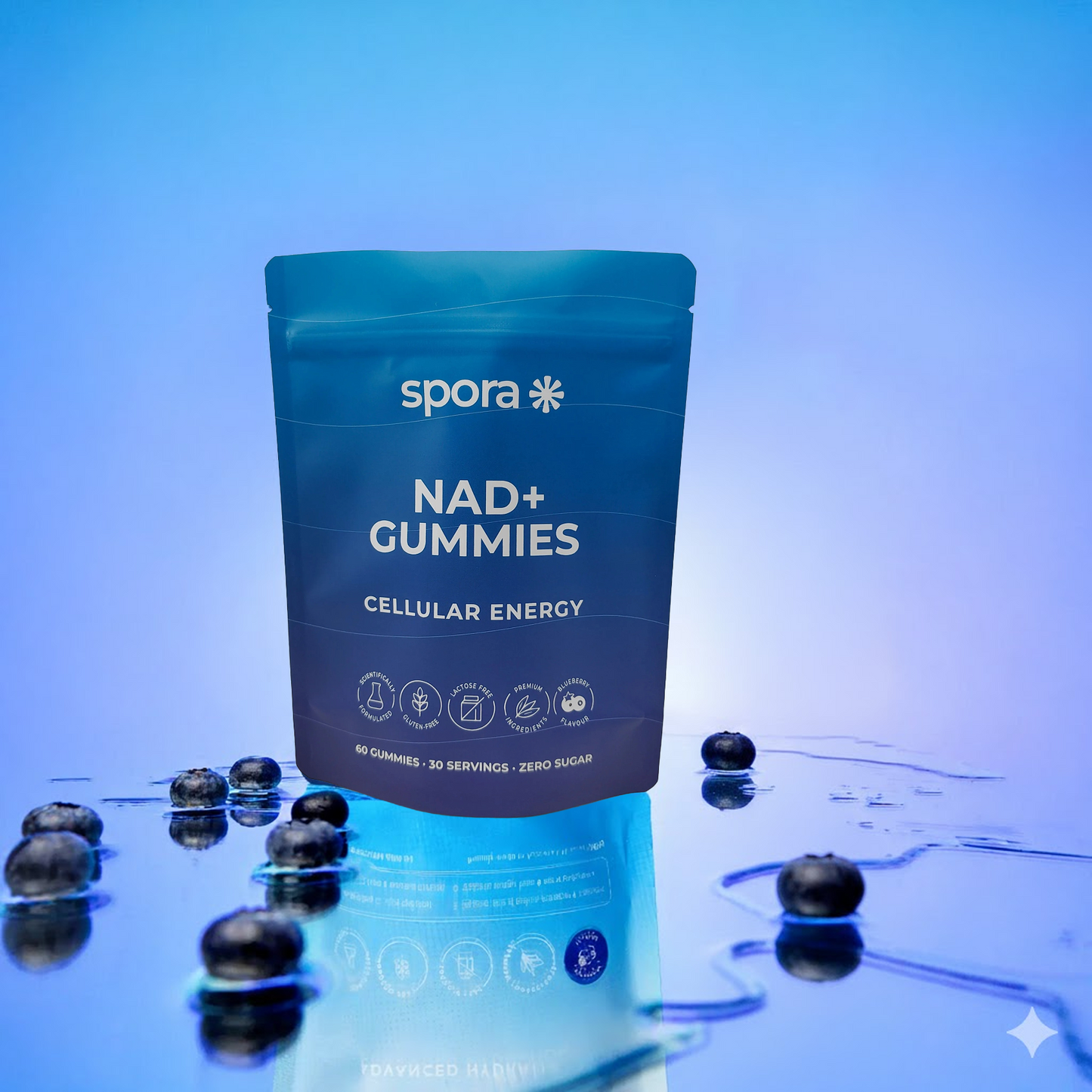 NAD+ Advanced Anti-Aging Gummies With Resveratrol